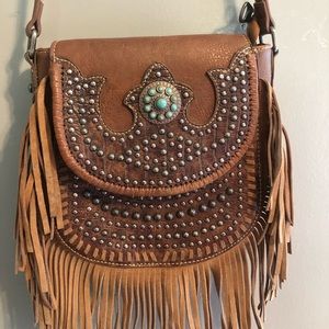 Fringe cross body